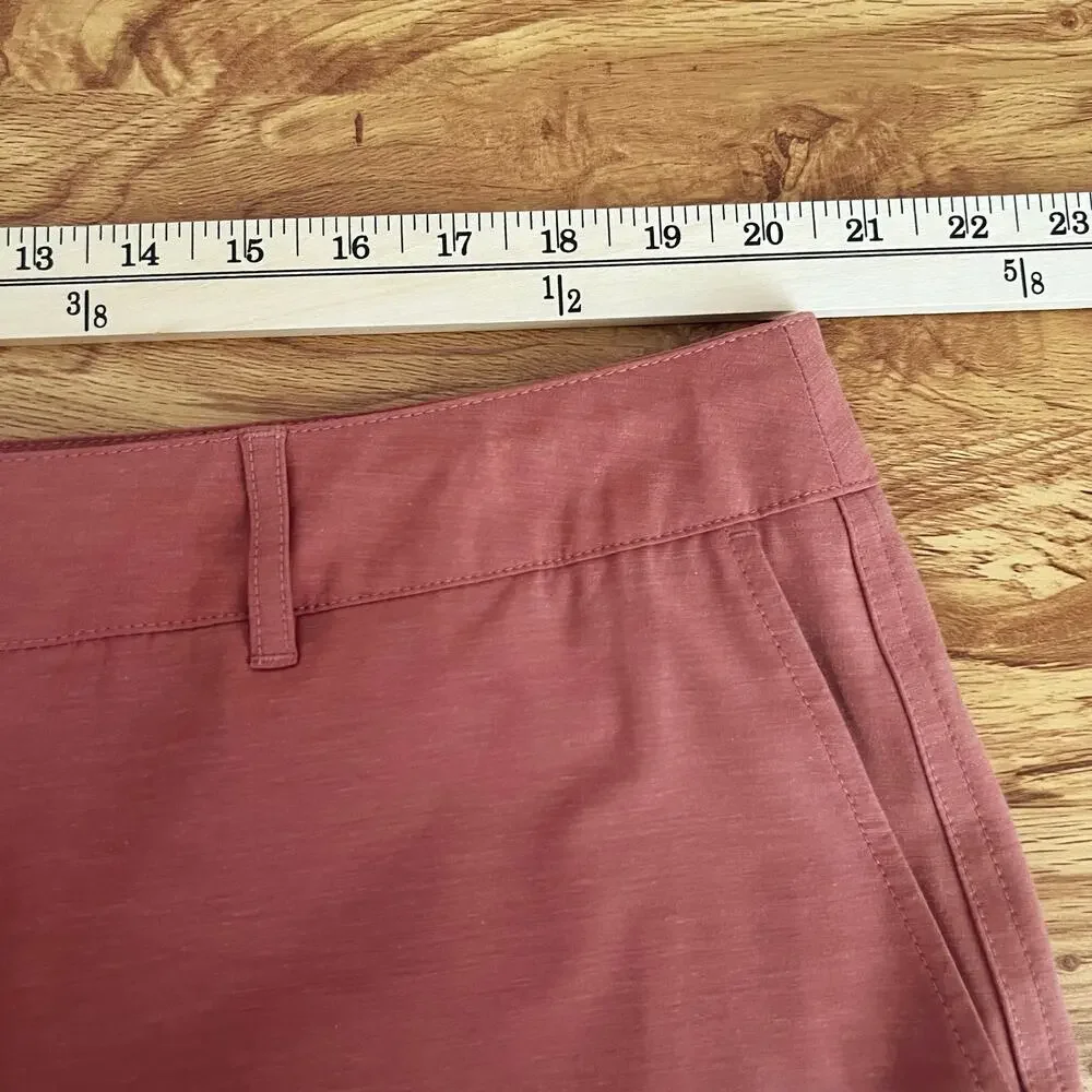 Faherty All Day 9” Shorts In Sun Rose Size 42